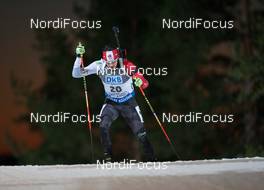 12.03.2015, Kontiolahti, Finland (FIN): Nathan Smith (CAN) - IBU world championships biathlon, individual men, Kontiolahti (FIN). www.nordicfocus.com. © NordicFocus. Every downloaded picture is fee-liable.