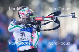 11.03.2015, Kontiolahti, Finland (FIN): Nadia Pisareva (BLR) - IBU world championships biathlon, individual women, Kontiolahti (FIN). www.nordicfocus.com. © NordicFocus. Every downloaded picture is fee-liable.
