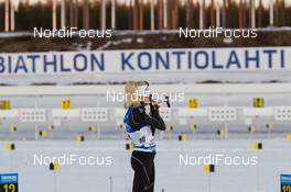 11.03.2015, Kontiolahti, Finland (FIN): Elisa Gasparin (SUI) - IBU world championships biathlon, individual women, Kontiolahti (FIN). www.nordicfocus.com. © NordicFocus. Every downloaded picture is fee-liable.