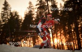 15.03.2015, Kontiolahti, Finland (FIN):  EDER Simon (AUT), BOE Tarjei (NOR) - IBU world championships biathlon, mass men, Kontiolahti (FIN). www.nordicfocus.com. © Evgeny Tumashov / NordicFocus. Every downloaded picture is fee-liable.
