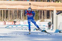 15.03.2015, Kontiolahti, Finland (FIN): Karin Oberhofer (ITA) - IBU world championships biathlon, mass women, Kontiolahti (FIN). www.nordicfocus.com. © NordicFocus. Every downloaded picture is fee-liable.