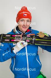 06.03.2015, Kontiolahti, Finland (FIN): Ondrej Moravec (CZE) - IBU world championships biathlon, medals, Kontiolahti (FIN). www.nordicfocus.com. © NordicFocus. Every downloaded picture is fee-liable.