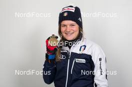 13.03.2015, Kontiolahti, Finland (FIN): Nicole Gontier (ITA) - IBU world championships biathlon, medals, Kontiolahti (FIN). www.nordicfocus.com. © NordicFocus. Every downloaded picture is fee-liable.