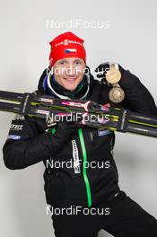 12.03.2015, Kontiolahti, Finland (FIN): Ondrej Moravec (CZE) - IBU world championships biathlon, medals, Kontiolahti (FIN). www.nordicfocus.com. © NordicFocus. Every downloaded picture is fee-liable.