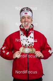 15.03.2015, Kontiolahti, Finland (FIN): Tarjei Boe (NOR) - IBU world championships biathlon, medals, Kontiolahti (FIN). www.nordicfocus.com. © NordicFocus. Every downloaded picture is fee-liable.