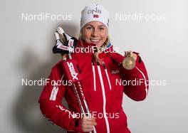 06.03.2015, Kontiolahti, Finland (FIN): Tiril Eckhoff (NOR) - IBU world championships biathlon, medals, Kontiolahti (FIN). www.nordicfocus.com. © NordicFocus. Every downloaded picture is fee-liable.