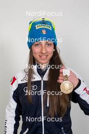 13.03.2015, Kontiolahti, Finland (FIN): Lisa Vittozzi (ITA) - IBU world championships biathlon, medals, Kontiolahti (FIN). www.nordicfocus.com. © NordicFocus. Every downloaded picture is fee-liable.