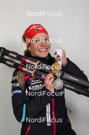 11.03.2015, Kontiolahti, Finland (FIN): Gabriela Soukalova (CZE) - IBU world championships biathlon, medals, Kontiolahti (FIN). www.nordicfocus.com. © NordicFocus. Every downloaded picture is fee-liable.