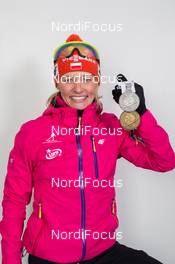 08.03.2015, Kontiolahti, Finland (FIN): Weronika Novakowska (POL) - IBU world championships biathlon, medals, Kontiolahti (FIN). www.nordicfocus.com. © NordicFocus. Every downloaded picture is fee-liable.