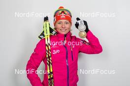 08.03.2015, Kontiolahti, Finland (FIN): Weronika Novakowska (POL) - IBU world championships biathlon, medals, Kontiolahti (FIN). www.nordicfocus.com. © NordicFocus. Every downloaded picture is fee-liable.