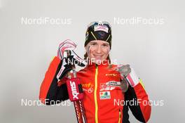 13.03.2015, Kontiolahti, Finland (FIN): Anais Bescond (FRA) - IBU world championships biathlon, medals, Kontiolahti (FIN). www.nordicfocus.com. © NordicFocus. Every downloaded picture is fee-liable.