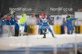 05.03.2015, Kontiolahti, Finland (FIN): Michal Slesingr (CZE) - IBU world championships biathlon, relay mixed, Kontiolahti (FIN). www.nordicfocus.com. © NordicFocus. Every downloaded picture is fee-liable.