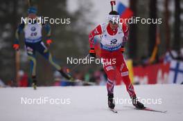 08.03.2015, Kontiolahti, Finland (FIN): Ole Einar Bjoerndalen (NOR) - IBU world championships biathlon, pursuit men, Kontiolahti (FIN). www.nordicfocus.com. © NordicFocus. Every downloaded picture is fee-liable.