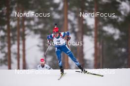 08.03.2015, Kontiolahti, Finland (FIN): Jaroslav Soukup (CZE) - IBU world championships biathlon, pursuit men, Kontiolahti (FIN). www.nordicfocus.com. © NordicFocus. Every downloaded picture is fee-liable.