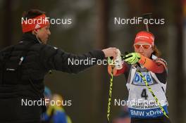 08.03.2015, Kontiolahti, Finland (FIN): Laura DAHLMEIER(GER), - IBU world championships biathlon, pursuit women, Kontiolahti (FIN). www.nordicfocus.com. © Evgeny Tumashov/ NordicFocus. Every downloaded picture is fee-liable.