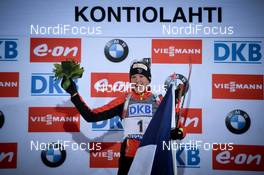 08.03.2015, Kontiolahti, Finland (FIN): Marie DORIN HABERT (FRA), - IBU world championships biathlon, pursuit women, Kontiolahti (FIN). www.nordicfocus.com. © Evgeny Tumashov/ NordicFocus. Every downloaded picture is fee-liable.