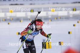 08.03.2015, Kontiolahti, Finland (FIN): Laura Dahlmeier (GER) - IBU world championships biathlon, pursuit women, Kontiolahti (FIN). www.nordicfocus.com. © NordicFocus. Every downloaded picture is fee-liable.