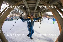 14.03.2015, Kontiolahti, Finland (FIN): Mattias Jr. Nilsson (SWE) - IBU world championships biathlon, relay men, Kontiolahti (FIN). www.nordicfocus.com. © NordicFocus. Every downloaded picture is fee-liable.