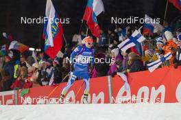 13.03.2015, Kontiolahti, Finland (FIN): Mari Laukkanen (FIN) - IBU world championships biathlon, relay women, Kontiolahti (FIN). www.nordicfocus.com. © NordicFocus. Every downloaded picture is fee-liable.