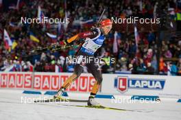 13.03.2015, Kontiolahti, Finland (FIN): Franziska Preuss (GER) - IBU world championships biathlon, relay women, Kontiolahti (FIN). www.nordicfocus.com. © NordicFocus. Every downloaded picture is fee-liable.