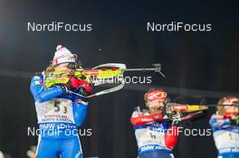 13.03.2015, Kontiolahti, Finland (FIN): Nicole Gontier (ITA) - IBU world championships biathlon, relay women, Kontiolahti (FIN). www.nordicfocus.com. © NordicFocus. Every downloaded picture is fee-liable.