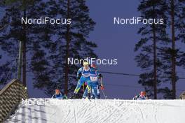 13.03.2015, Kontiolahti, Finland (FIN): Kadri Lehtla (EST) - IBU world championships biathlon, relay women, Kontiolahti (FIN). www.nordicfocus.com. © NordicFocus. Every downloaded picture is fee-liable.
