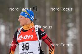07.03.2015, Kontiolahti, Finland (FIN): Erik Lesser (GER) - IBU world championships biathlon, sprint men, Kontiolahti (FIN). www.nordicfocus.com. © Evgeny Tumashov/NordicFocus. Every downloaded picture is fee-liable.