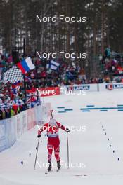 07.03.2015, Kontiolahti, Finland (FIN):  Ole Einar Bjoerndalen (NOR) - IBU world championships biathlon, sprint men, Kontiolahti (FIN). www.nordicfocus.com. © NordicFocus. Every downloaded picture is fee-liable.