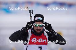 07.03.2015, Kontiolahti, Finland (FIN):  Benjamin Weger (SUI) - IBU world championships biathlon, sprint men, Kontiolahti (FIN). www.nordicfocus.com. © NordicFocus. Every downloaded picture is fee-liable.
