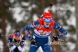07.03.2015, Kontiolahti, Finland (FIN): Ondrej Moravec (CZE) - IBU world championships biathlon, sprint men, Kontiolahti (FIN). www.nordicfocus.com. © Evgeny Tumashov/NordicFocus. Every downloaded picture is fee-liable.