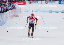 07.03.2015, Kontiolahti, Finland (FIN):  Benedikt Doll (GER) - IBU world championships biathlon, sprint men, Kontiolahti (FIN). www.nordicfocus.com. © NordicFocus. Every downloaded picture is fee-liable.