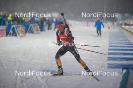 07.03.2015, Kontiolahti, Finland (FIN): Franziska Hildebrand (GER) - IBU world championships biathlon, sprint women, Kontiolahti (FIN). www.nordicfocus.com. © NordicFocus. Every downloaded picture is fee-liable.