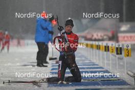 07.03.2015, Kontiolahti, Finland (FIN): Megan Heinicke (CAN) - IBU world championships biathlon, sprint women, Kontiolahti (FIN). www.nordicfocus.com. © NordicFocus. Every downloaded picture is fee-liable.