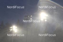 07.03.2015, Kontiolahti, Finland (FIN): Event Feature: Weather Feature with wind and snow - IBU world championships biathlon, sprint women, Kontiolahti (FIN). www.nordicfocus.com. © NordicFocus. Every downloaded picture is fee-liable.