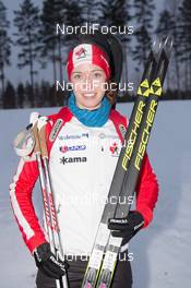 10.03.2015, Kontiolahti, Finland (FIN): Megan Heinicke (CAN) - IBU world championships biathlon, training, Kontiolahti (FIN). www.nordicfocus.com. © NordicFocus. Every downloaded picture is fee-liable.