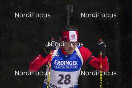 02.12.2015, Oestersund, Sweden (SWE): Nathan Smith (CAN) - IBU world cup biathlon, individual men, Oestersund (SWE). www.nordicfocus.com. © Manzoni/NordicFocus. Every downloaded picture is fee-liable.