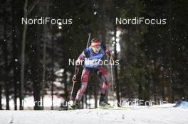 02.12.2015, Oestersund, Sweden (SWE): Simon Eder (AUT) - IBU world cup biathlon, individual men, Oestersund (SWE). www.nordicfocus.com. © Manzoni/NordicFocus. Every downloaded picture is fee-liable.