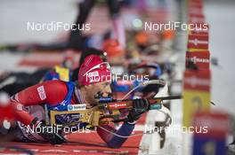 02.12.2015, Oestersund, Sweden (SWE): Lars Helge Birkeland (NOR) - IBU world cup biathlon, individual men, Oestersund (SWE). www.nordicfocus.com. © Manzoni/NordicFocus. Every downloaded picture is fee-liable.