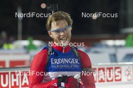 02.12.2015, Oestersund, Sweden (SWE): Macx Davies (CAN) - IBU world cup biathlon, individual men, Oestersund (SWE). www.nordicfocus.com. © Manzoni/NordicFocus. Every downloaded picture is fee-liable.