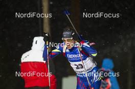 02.12.2015, Oestersund, Sweden (SWE): Quentin Fillon Maillet (FRA) - IBU world cup biathlon, individual men, Oestersund (SWE). www.nordicfocus.com. © Manzoni/NordicFocus. Every downloaded picture is fee-liable.
