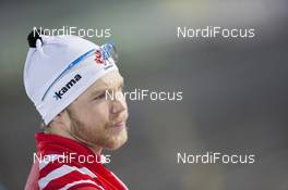 02.12.2015, Oestersund, Sweden (SWE): Macx Davies (CAN) - IBU world cup biathlon, individual men, Oestersund (SWE). www.nordicfocus.com. © Manzoni/NordicFocus. Every downloaded picture is fee-liable.