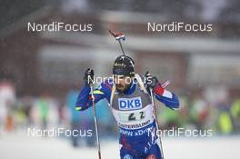 29.11.2015, Oestersund, Sweden (SWE): Simon Fourcade (FRA) - IBU world cup biathlon, single mixed relay, Oestersund (SWE). www.nordicfocus.com. © Manzoni/NordicFocus. Every downloaded picture is fee-liable.