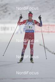29.11.2015, Oestersund, Sweden (SWE): Lars Helge Birkeland (NOR) - IBU world cup biathlon, single mixed relay, Oestersund (SWE). www.nordicfocus.com. © Manzoni/NordicFocus. Every downloaded picture is fee-liable.