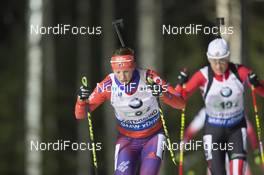 29.11.2015, Oestersund, Sweden (SWE): Annalies Cook (USA) - IBU world cup biathlon, relay mixed, Oestersund (SWE). www.nordicfocus.com. © Manzoni/NordicFocus. Every downloaded picture is fee-liable.