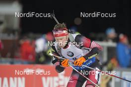 29.11.2015, Oestersund, Sweden (SWE): Simon Eder (AUT) - IBU world cup biathlon, relay mixed, Oestersund (SWE). www.nordicfocus.com. © Manzoni/NordicFocus. Every downloaded picture is fee-liable.