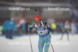 29.11.2015, Oestersund, Sweden (SWE): Serhiy Semenov (UKR) - IBU world cup biathlon, single mixed relay, Oestersund (SWE). www.nordicfocus.com. © Manzoni/NordicFocus. Every downloaded picture is fee-liable.