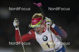 29.11.2015, Oestersund, Sweden (SWE): Johannes Thingnes Boe (NOR) - IBU world cup biathlon, relay mixed, Oestersund (SWE). www.nordicfocus.com. © Manzoni/NordicFocus. Every downloaded picture is fee-liable.
