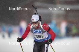 29.11.2015, Oestersund, Sweden (SWE): Nathan Smith (CAN) - IBU world cup biathlon, single mixed relay, Oestersund (SWE). www.nordicfocus.com. © Manzoni/NordicFocus. Every downloaded picture is fee-liable.