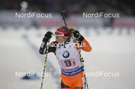 29.11.2015, Oestersund, Sweden (SWE): Paulina Fialkova (SVK) - IBU world cup biathlon, relay mixed, Oestersund (SWE). www.nordicfocus.com. © Manzoni/NordicFocus. Every downloaded picture is fee-liable.