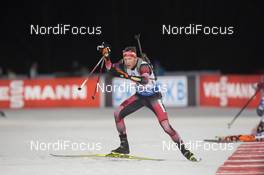 29.11.2015, Oestersund, Sweden (SWE): Simon Eder (AUT) - IBU world cup biathlon, relay mixed, Oestersund (SWE). www.nordicfocus.com. © Manzoni/NordicFocus. Every downloaded picture is fee-liable.